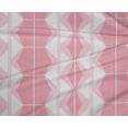 thumbnail image 4 of oneOone Tissu Lycra Polyester Triangle & Hexagone Géométrique Tissu d'Impression BTY 56 Pouces de Large, 4 of 4