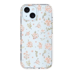 Petite Floral rose - Housse de téléphone de mode Premium pour iPhone 17e / iPhone 16e / iPhone 15 / iPhone 14 / iPhone 13