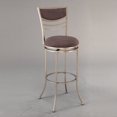 thumbnail image 1 of Hillsdale Amherst 24" Swivel Metal Counter Stool in Champagne, 1 of 5