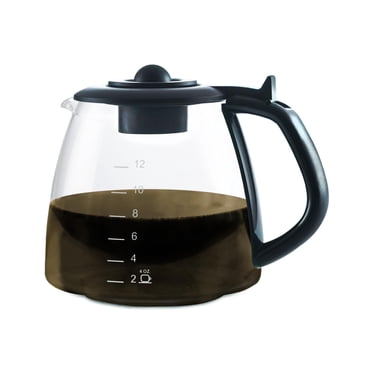 Café Brew Collection Universal 12-Cup Coffee Replacement Carafe - Fits Mr. Coffee, Cuisinart, Hamilton Beach, and More - Heat-Resistant DURAN Glass - Safe and Convenient - Easy Cleaning
