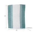 thumbnail image 2 of Stripe Chenille Bain Mat 20X28 Turquoise, 2 of 4