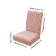 thumbnail image 3 of Office Chair Cover,Removable and Washable Chair Cover Easy to Install and Clean Stretch Chair Cover Suitable for Home Kitchen Banquet Hotel Chair Cover,Office Chair Covers, 3 of 6