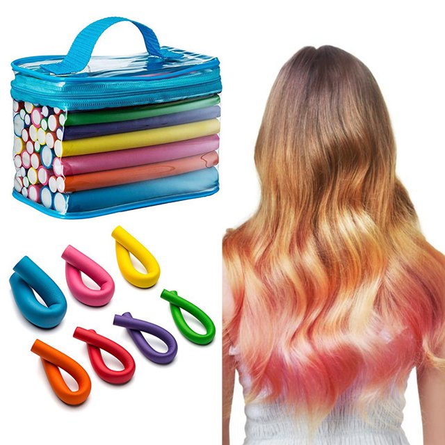 42 Pcs Rouleau à Cheveux Souple Bricolage Flexible Éponge Magique Fer à Friser Tige de Coiffage