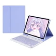 thumbnail image 1 of Bluetooth Keyboard Case for iPad 2017/2018/Air1/Air2 9.7 inch  Wireless Detachable iPad Keyboard Case with Pencil Holder for iPad 9.7 5th / 6th Generation, 1 of 9