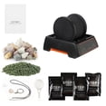 thumbnail image 1 of KFFKFF Rock Tumbler, 1 lb Rock Polishing Machine, Rocks Tumbling Kit with 4-Speed Adjustment, 1–9 Day Timer, Direct Drive Motor Rocks Polishing Kit, 1 of 9