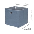 thumbnail image 3 of Neatfreak Kids duveteux cube de rangement, matière pour ours en peluche, 3 of 9