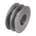 thumbnail image 3 of Bgsha V-Belt pulley A Type Double Slot Pulley Motor Cast Iron Dia Power Tool Accessory, 3 of 9