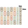 thumbnail image 4 of simhoa 30 Pieces Scrapbooking Stickers, Diary Paper Note Stickers Seal Journal Stickers A, 4 of 4
