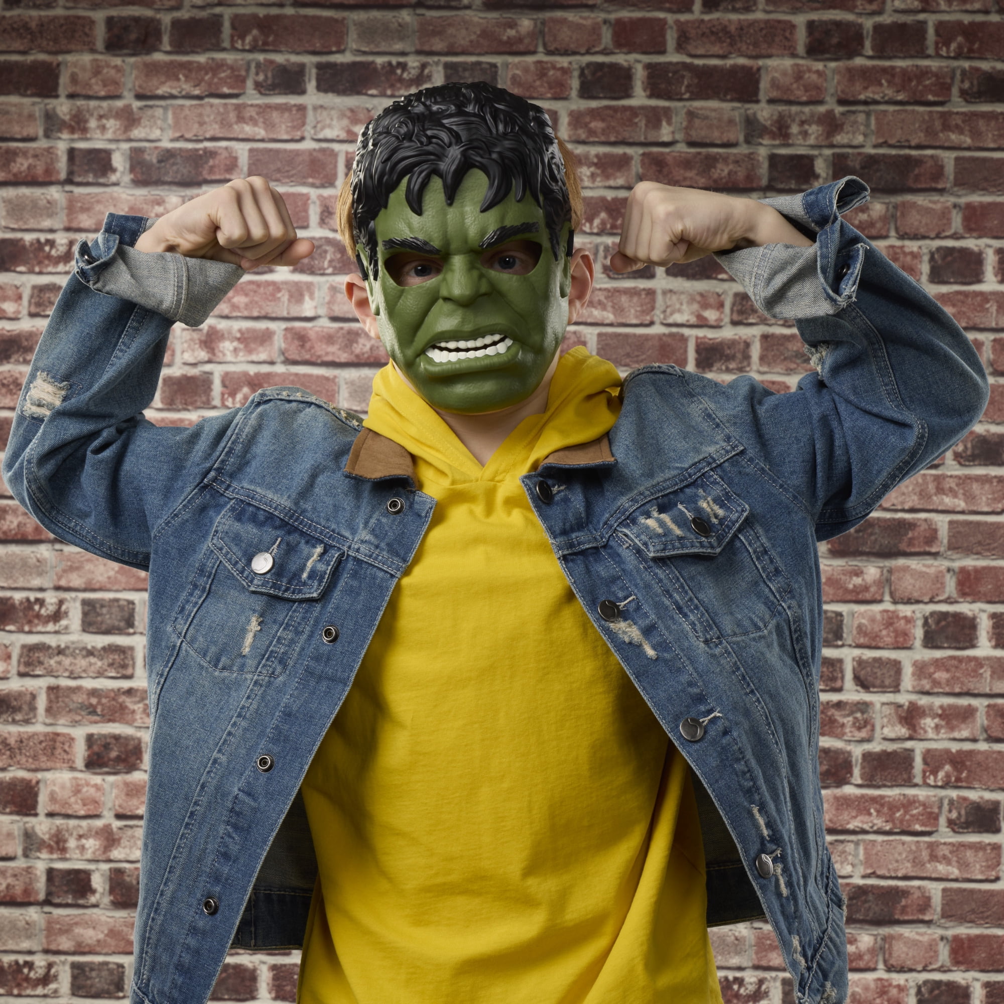 Marvel Spider-Man : Un jour nouveau Hulk Coffret Rayon gamme avec 3 jouets de déguisement