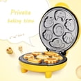 thumbnail image 3 of Bamboohart Cartoon Mini Waffle Maker- Makes 7 Fun  Different Shaped Waffles, 3 of 9