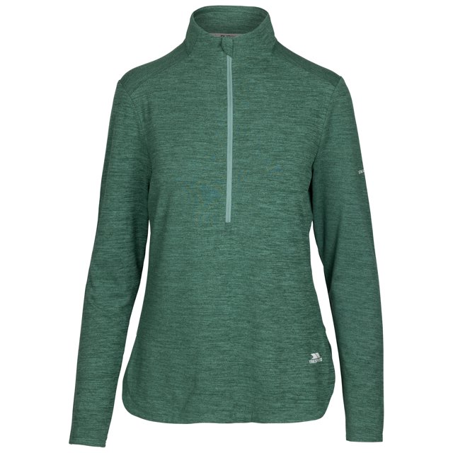Trespass Womens Active Top Kansas Teal Mist Marl in Size - 18