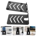 thumbnail image 4 of KAKOWELY Support de Haut-Parleur de Bureau Support de Haut-Parleur en Métal Rack de Refroidissement Audio Support Auto-AUDIO pour Étagère Bureau de Jeu Noir, 4 of 5