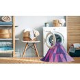thumbnail image 2 of Ahgly Tapis Rectangulaire Lavable en Machine Intérieur Transitionnel Orchidée Foncée Violet, 6 Pieds x 9 Pieds, 2 of 7