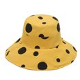thumbnail image 1 of Chapeau de Pêcheur à Pois : Chapeau d'Été Réversible à Double Face, Chapeau Bob, 1 of 4