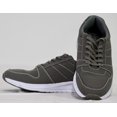 thumbnail image 2 of Weatherproof Vintage Men's Russell Sneaker Athletic Shoes Grey 9, 2 of 8
