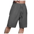 thumbnail image 1 of Gibobby Men's Swim Trunks Quick Dry Beach Shorts with Pockets and Mesh Lining[Grey,S], 1 of 4