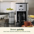 thumbnail image 4 of Cuisinart Stainless Steel Brew Central 12-Cup Programmable Coffee Maker with Carafe, 4 of 8