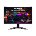 thumbnail image 1 of Restored Gigabyte 27 Inch Curved Gaming Monitor QHD 165Hz 1ms FreeSync (G27QC-SA) – Open Box, 1 of 4