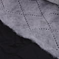 thumbnail image 3 of 1 Pce Tissu Matelassé Double Face / Polyester 100x145cm pour Matériel de Couture - Noir, 3 of 8
