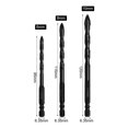 thumbnail image 3 of Four-Flute Sawtooth Eccentric Drill Bit Professional Carpentry Tools For Glass Ceramic Concrete Brick Metal Drill Bit Set - C, 3 of 6