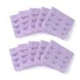 thumbnail image 1 of INSPIRE CHIC Rallonges de Soutien-Gorge pour Femmes à 3 Crochets 3 Rangées Bretelle de Soutien-Gorge Extensible Boucle Crochets Bande de Soutien-Gorge Violet Pâle 10, 1 of 5
