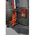 thumbnail image 2 of Fits 2007-2018 Jeep Wrangler JK Rugged Ridge Jack Mount 11586.01 Off Road Jack Mounting Bracket; Works With Off Road Jacks; Mounts To Tailgate Hinge; Black; Steel, 2 of 2