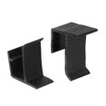 thumbnail image 1 of Prime-Line Produits PL 7765 Clip de Retenue d'Écran Supérieur et Inférieur, Vinyle Noir, Pack de 4, 1 of 3