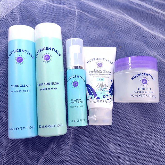 Nuskin Nutricentials Bioadaptive Skin Care Clear & Balanced Kit