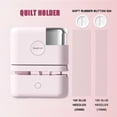 thumbnail image 1 of Plastic Bed Sheet Fastener Clips for Quilts and Comforters Compact Bedding Holder with 24 Soft Rubber Clips Sheet Grippers Keep Bedding Securely in Place Stapler Style Bed Sheet Keeper for Home, 1 of 6