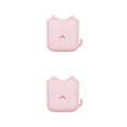 thumbnail image 4 of Ruiboury Remote Control Holder Wall Mounted Self Adhesive Storage Box Multifunctional Mobile Phone Organizer Office Hotel pink red 2Set, 4 of 6