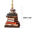 thumbnail image 3 of RKSTN Christmas Decorations 3pc Tree Car Pendant Acrylic Decoration Holiday Home Decorations Christmas Decor, 3 of 5