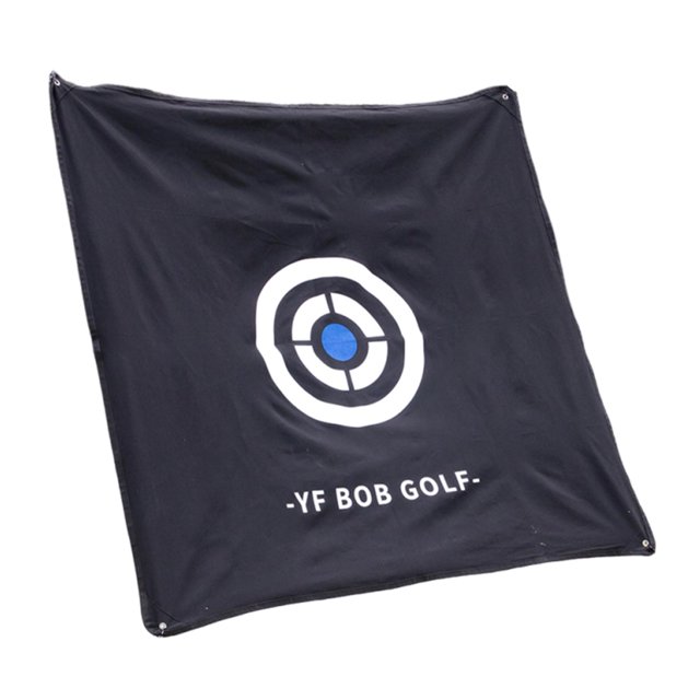 Siruishop Golf Target Cloth Driving Range Golf Hitting Net for Backyard Sports Outdoor Black