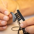 thumbnail image 3 of KAKOWELY 1 Set Hearing Aid Cleaning Rods Brushes Practical Hear Aid Cleaning Kit Hearing Amplifier Cleaners,1.97"X0.2"X0.12", 3 of 4