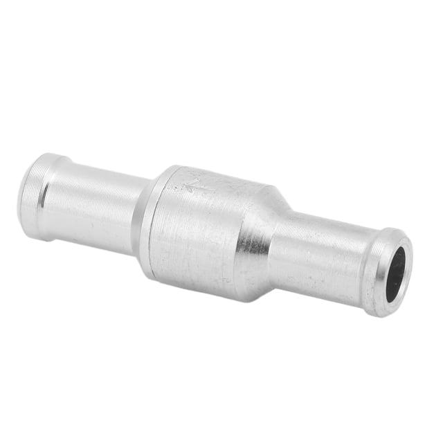 Aluminum Alloy Check Valve One Way Valve with Push Lock Design for Gasoline, , and Oil, Suitable for Water and Coolant Systems