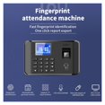 thumbnail image 4 of Time Clock,Attendance Machine Intelligent Fingerprint Password Time Clock Employee Checking-in Recorder, 4 of 7
