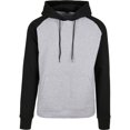 thumbnail image 1 of Build Your Brand Chandail à Capuchon Raglan Basique pour Hommes, 1 of 3