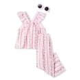 thumbnail image 2 of George Toddler Girls' Three Piece Pant Set, 2 of 2