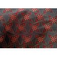 thumbnail image 4 of oneOone Cotton Silk Fabric Floral Block Printed Fabric 1 Yard 42 Inch Wide, 4 of 4