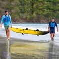 thumbnail image 4 of Costway Ensemble de Kayak Gonflable Portable pour 2 Personnes avec Rames en Aluminium, Siège Rembourré en EVA, Jaune, 4 of 10
