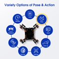 thumbnail image 2 of ACEBOTT STEM Robotics Science Kits for Adults, ESP8266 Spider Robot Building Kit, App Remote Control, Walking Crawling Fun Educational Toy for 12 + Year Old Boys, Girls, Teens, Adults Unique Gifts, 2 of 9