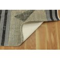 thumbnail image 5 of Casavani Hand Block Printed Cotton Rug Bedroom Living Room Carpets, Gray 6x9 Feet, 5 of 5