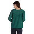 thumbnail image 4 of Moomaya Haut en Dentelle Style Victorien pour Femmes Manches Longues Tunique Décontractée Unie, 4 of 6