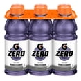 thumbnail image 1 of Gatorade Zero Sugar Grape Electrolye Beverage 6 x 591 mL, Bottles, 1 of 7