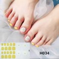 thumbnail image 1 of PVCS Foot Stickers Foot Nail Stickers Waterproof For Female DIY Nail Decoration Art, 1 of 2