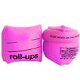 thumbnail image 1 of 2Pcs Arm Rings PVC Inflatable Swimming Arm Sleeves Bands Thicken Airbag for Adults Kids  Pink, 1 of 10