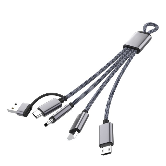 braveheart Premium 5-In-1 USB-C Cable, Multi-Functional And Easy To Store, Fast Compatible Phone Chargers, Charging Devices Phone+TypeC Fast Charging 18W