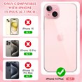 thumbnail image 5 of [3 Pack] Beeyoka Screen Protector for iPhone 15 Plus, iPhone 15 Plus Front and Back Screen Protector,Camera Protector Anti-Fingerprint for iPhone 15 Plus(6.7 inch), 5 of 5