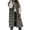 Army Green, variant on Meichang Women's Long Down Vest Sleeveless Hooded Jacket Plus Size Winter Warm Slim Zipper Coats Outdoor Puffer Quilted Vest
