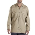 thumbnail image 3 of Dickies Mens Long-Sleeve Work Shirt, 4XL, Desert Sand, 3 of 5