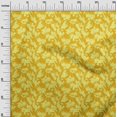thumbnail image 2 of oneOone Rayon Yellow Fabric Florals Sewing Craft Projects Fabric Prints By Yard 56 Inch Wide, 2 of 4
